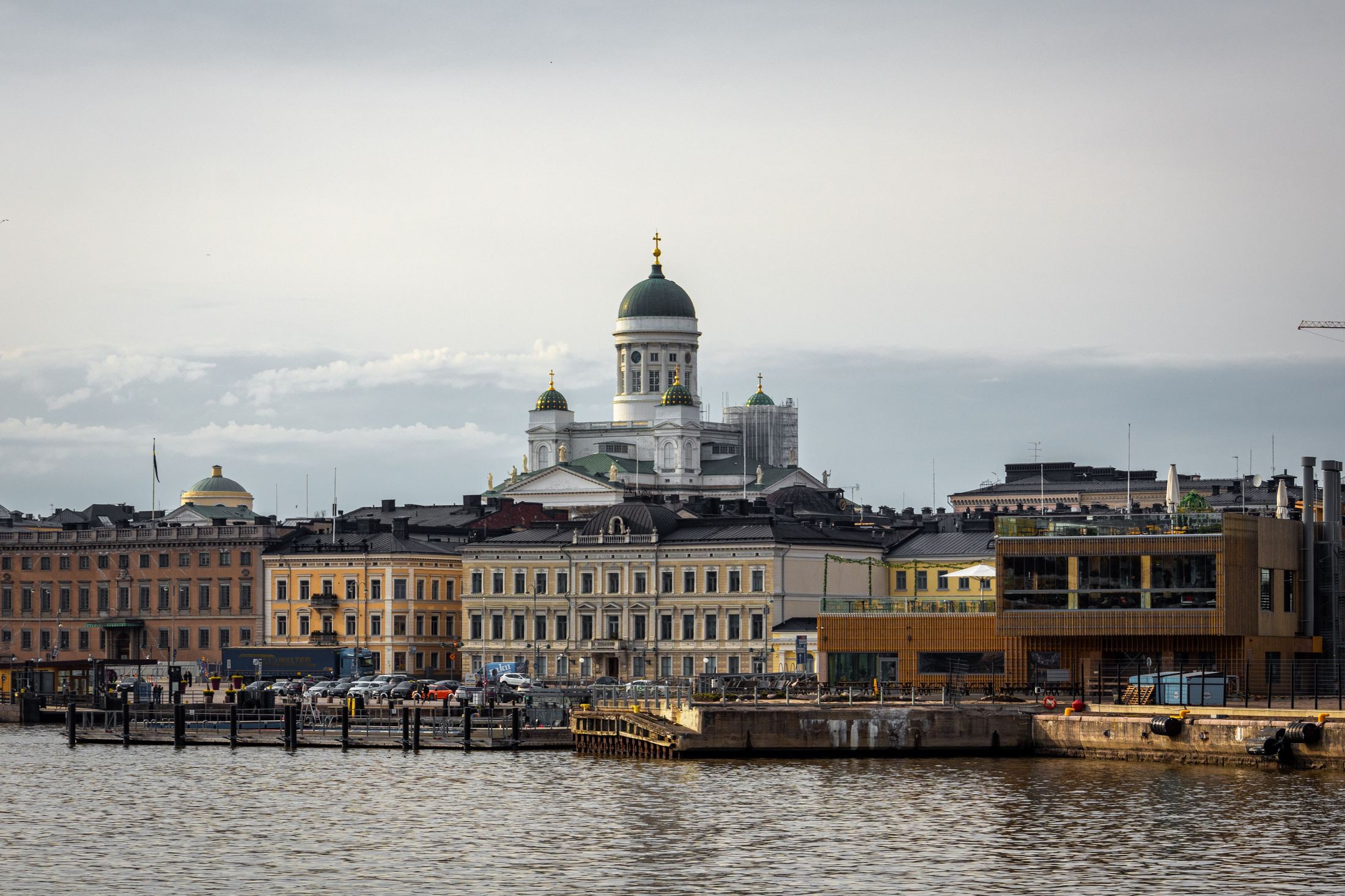 Dengizdan Xelsinki va Kafedral sobor